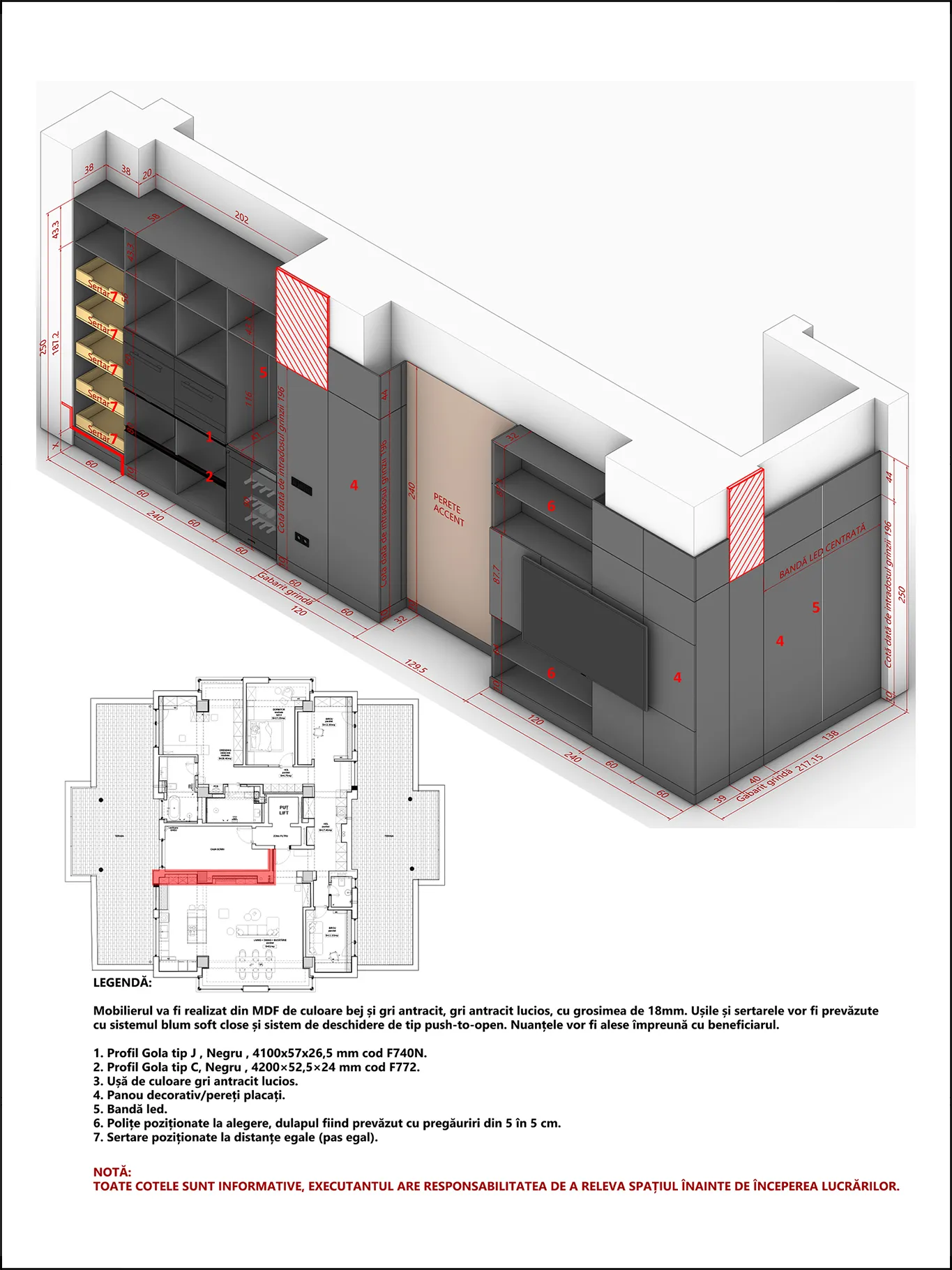 Proiect mobilier