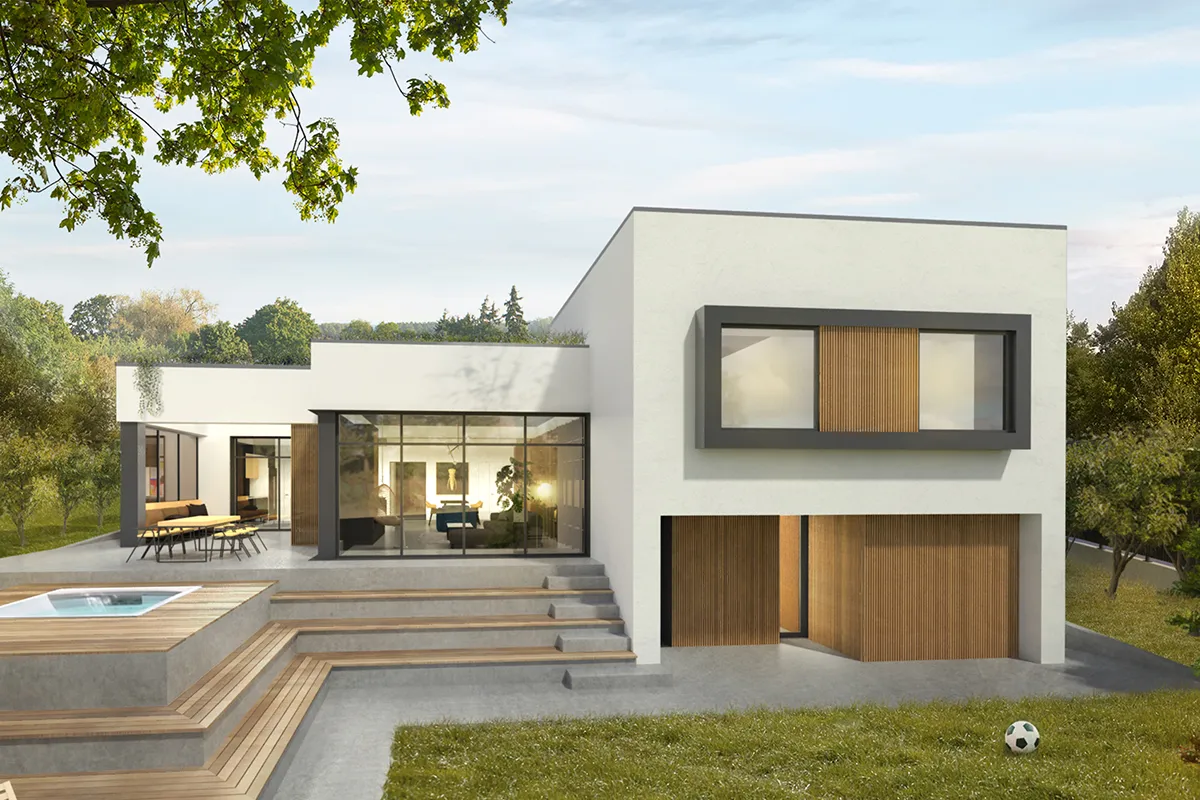 Casa cu beton - Imagine 2