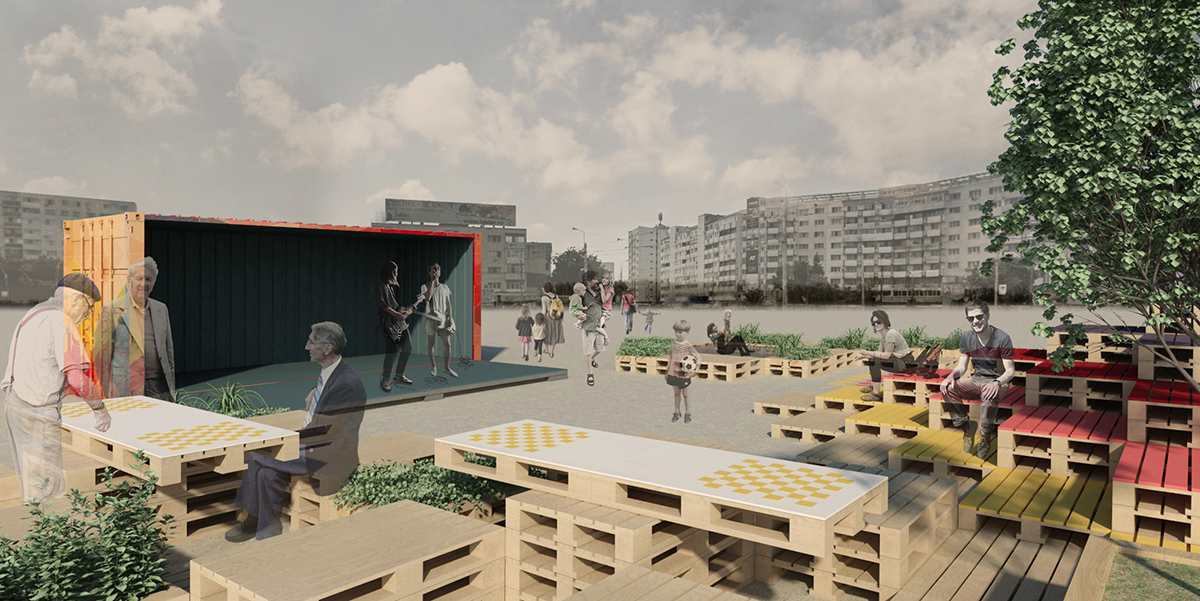 Centru de cartier - Imagine 1