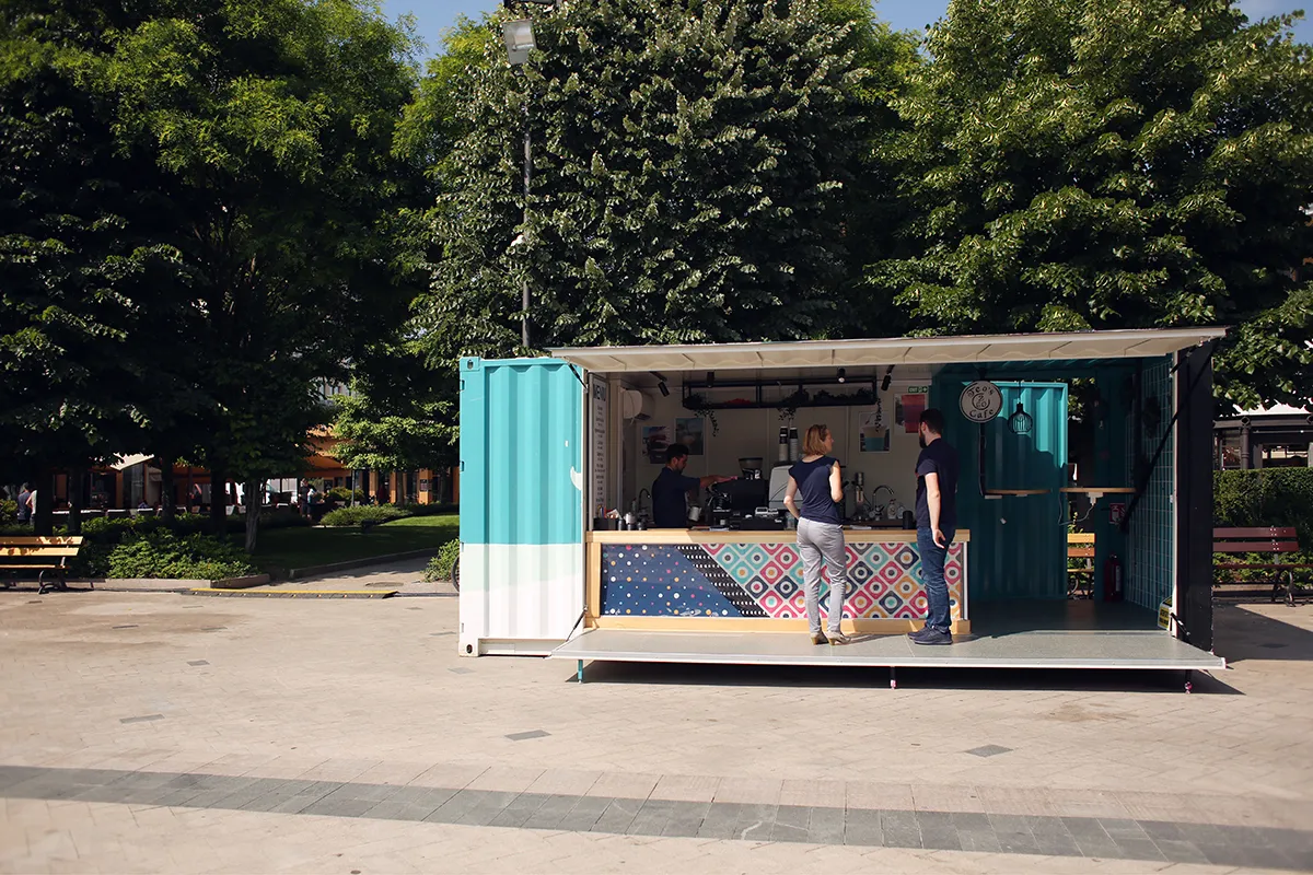 Containerul cu cafea - Imagine 2
